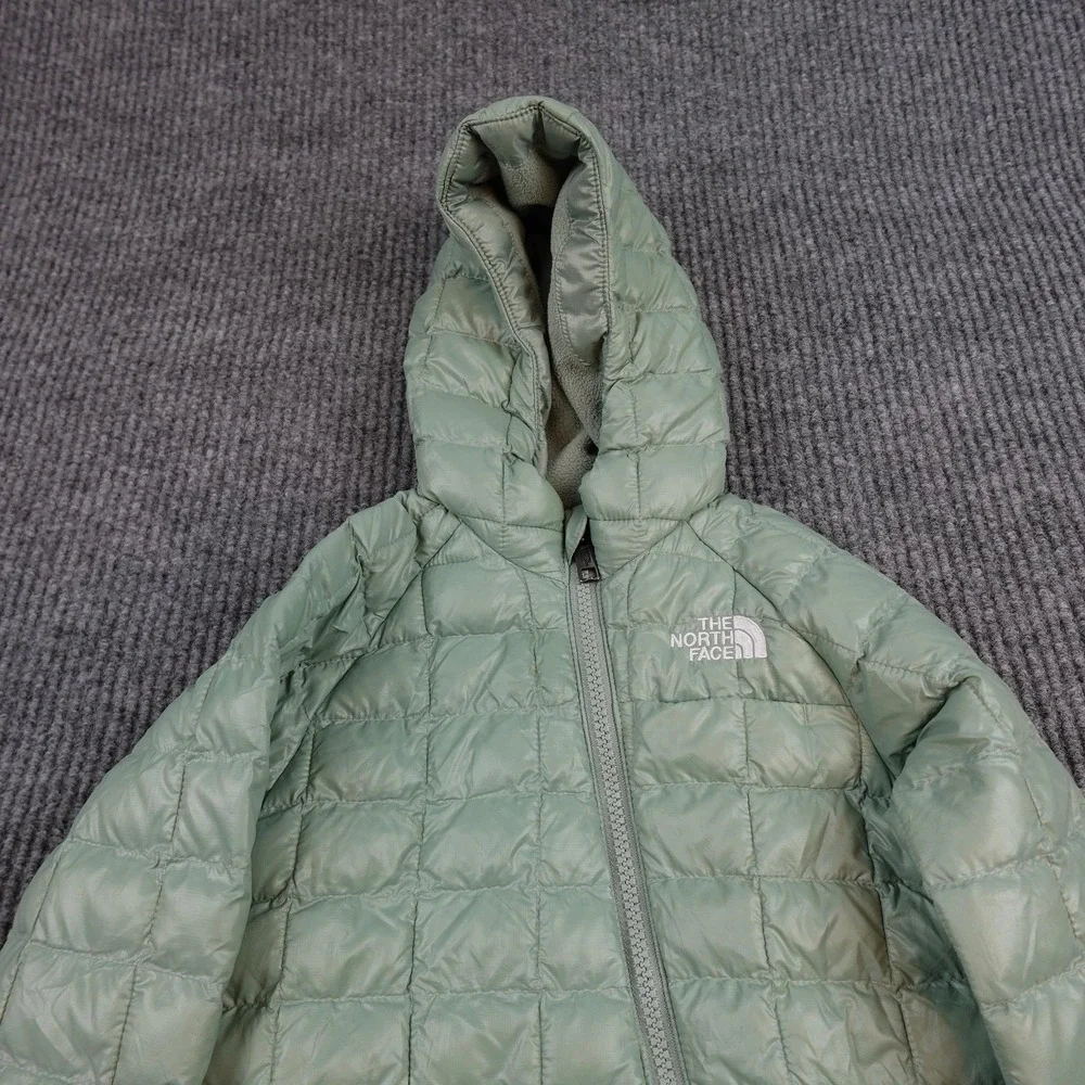 The North Face Bunting Snowsuit Baby 18-24 Months Green ThermoBall Fleece Hooded